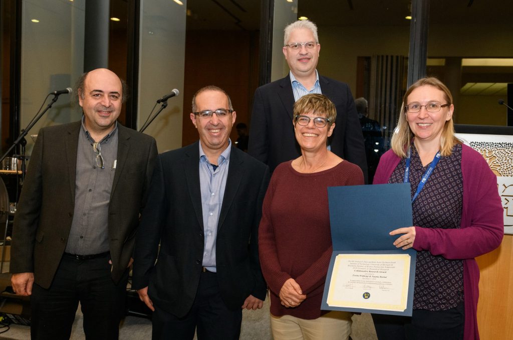 2019 recipients of a Collaborative Research Award.